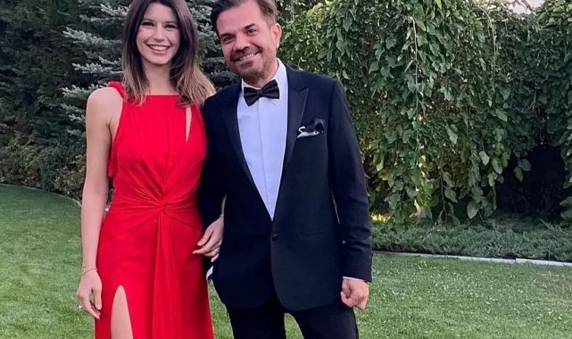 Beren Saat ve Kenan Doğulu’dan gün batımında romantik kutlama